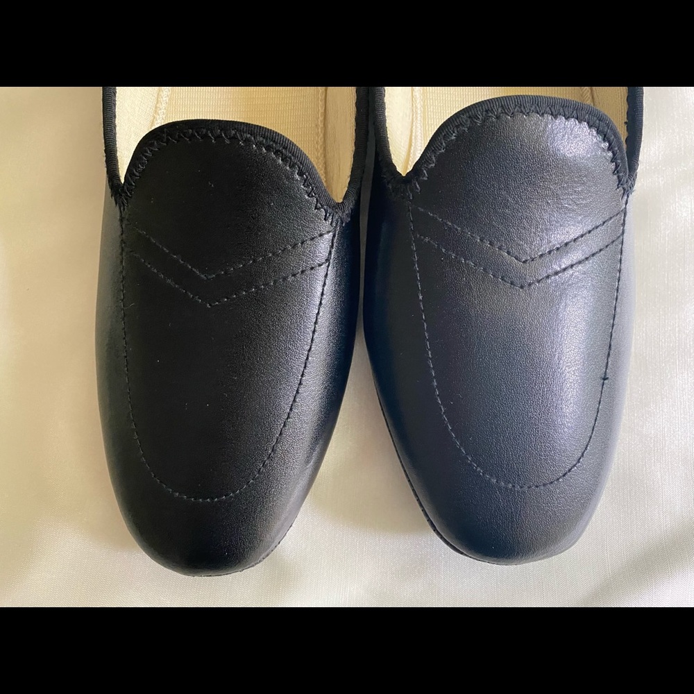 NWOT Daniel Green “Meg” Leather Slippers - Picture 3 of 5
